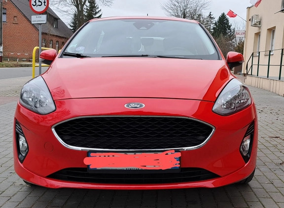 Ford Fiesta cena 47000 przebieg: 42800, rok produkcji 2021 z Toruń małe 16